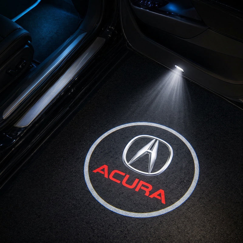 DYUHOP Acura Logo Wireless Welcome Light - 1 Pair