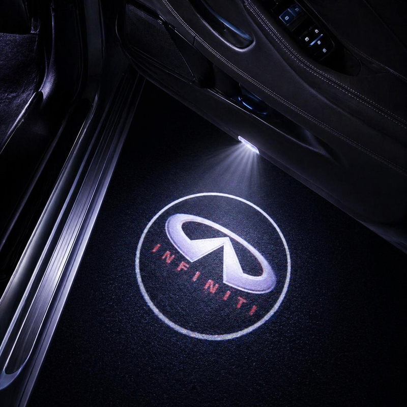 DYUHOP Infiniti Logo Wireless Welcome Light - 1 Pair