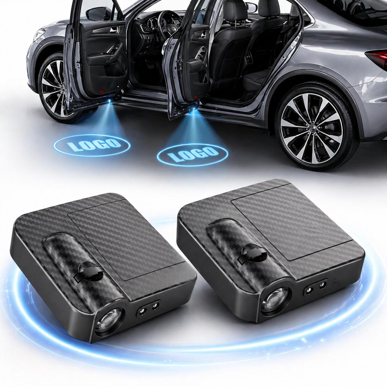 DYUHOP Custom Wireless Welcome Light - 1 Pair